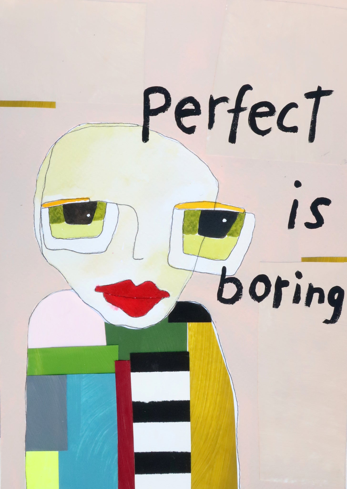 Perfect is boring in rose